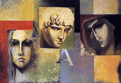 Greek Art - Mykonos Art Gallery, Greece