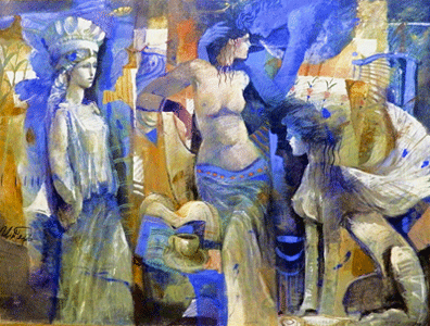 Greek Art - Mykonos Art Gallery, Greece